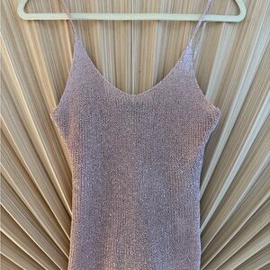 Women’s sequin Knit Spaghetti Strap Tank Top